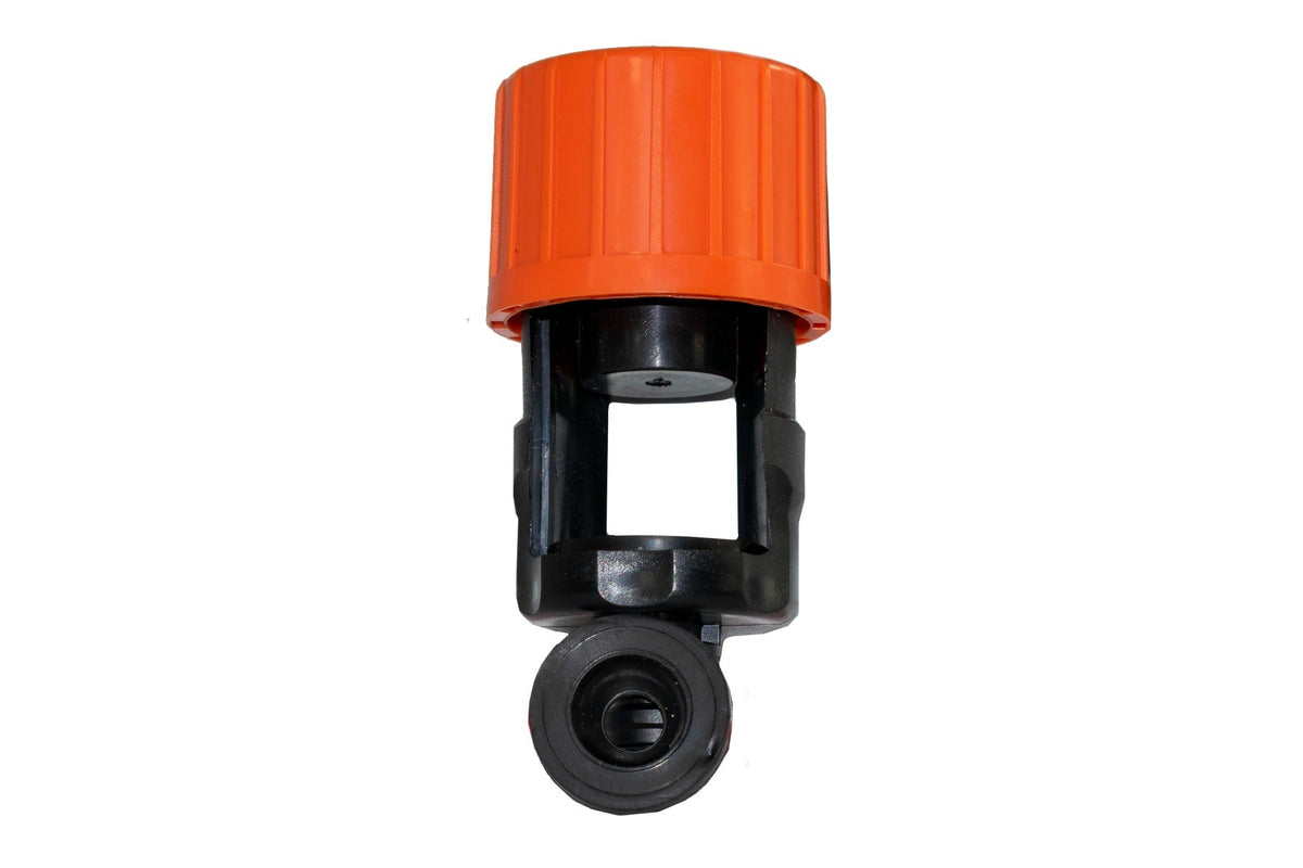 Screw-Fit Kitchen Tap to Hose Adapter – Orange & Black