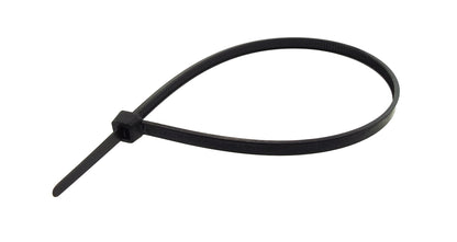 100 Cable Ties (4.8mm x 500mm) Black