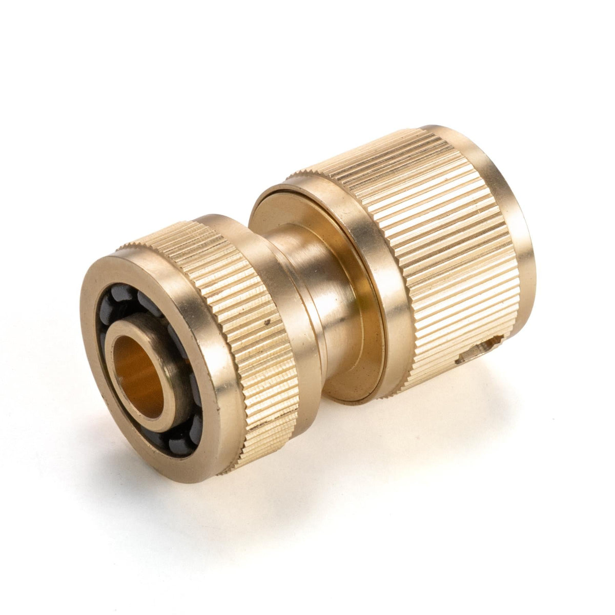 Brass Y Hose Splitter Kit – Two Valves & Three ½″ Sockets