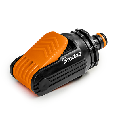 Bradas Kitchen Tap to Hose Adapter – Orange Lever Clamp
