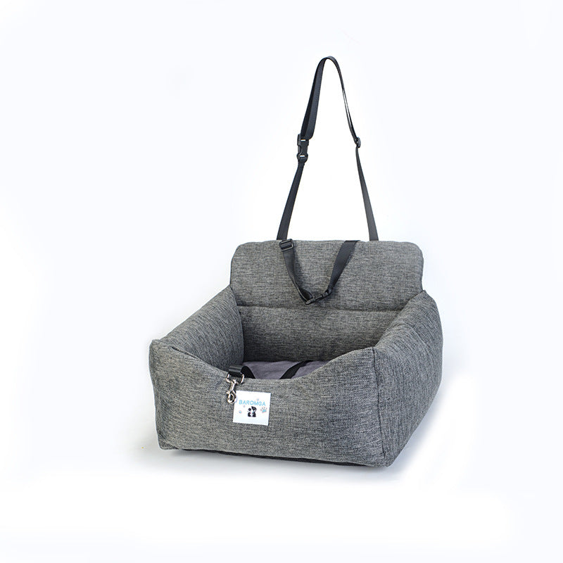 Plush Car Dog Bed