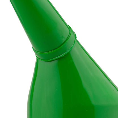 Angled Plastic Funnel with Mesh Filter – Green