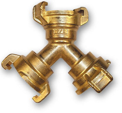 Geka Type Claw Fitting - 3 Way Connector