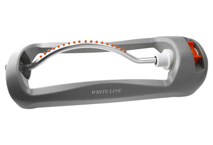 White Line Oscillating Bar Sprinkler with Adjustable Range