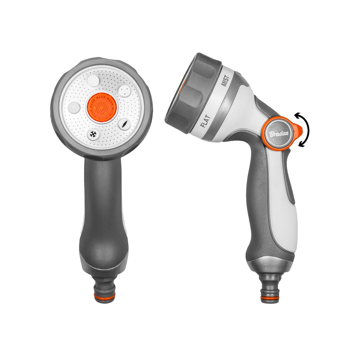 Bradas EN55M 5-Pattern Metal Hose Spray Gun