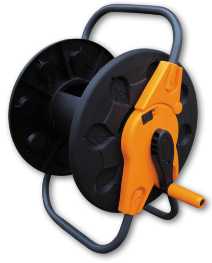 Hose Cart for 60m 1/2" Garden Hose Black/Orange
