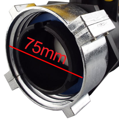 IBC Valve – 75mm Female Swivel to S60×6 Male, FKM Seal