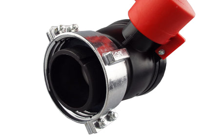 IBC Valve – 75mm Female Inlet to S60×6 Male, EPDM