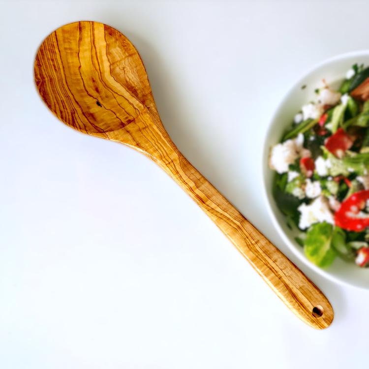 Olive Wood Cooking Kitchen Wooden Utensil Set