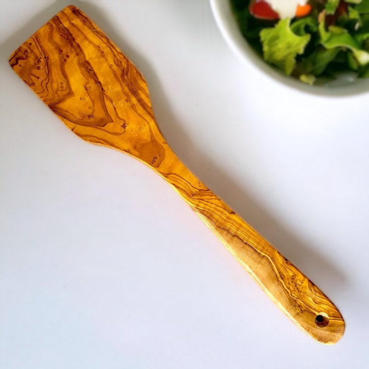 Olive Wood Cooking Kitchen Wooden Utensil Set