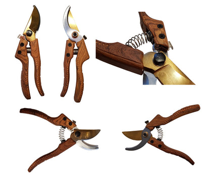Bradas V-Series Bypass Pruning Shears – SK5 Steel, Up to 25mm