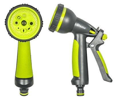 Lime LE-5106 Hose Spray Gun – 8 Patterns & Trigger Lock