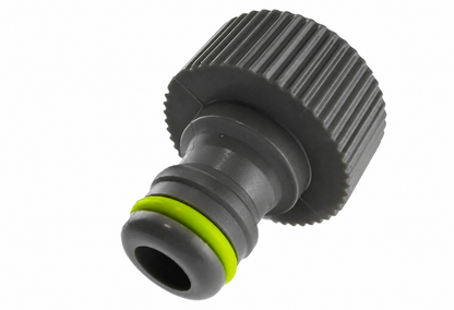 Lime 1″ BSP Female Tap Adapter – Quick-Connect Plug