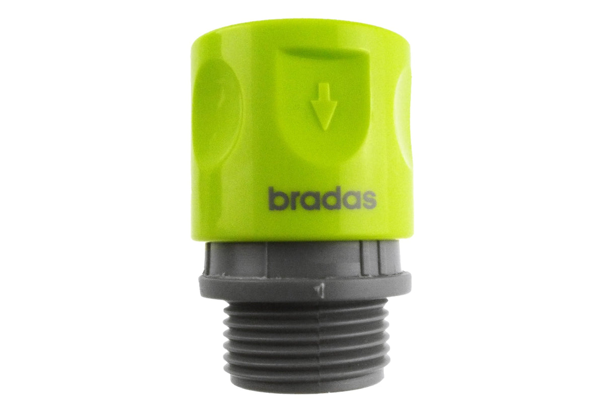 Lime ¾″ BSP Male to Female Quick-Connect Socket