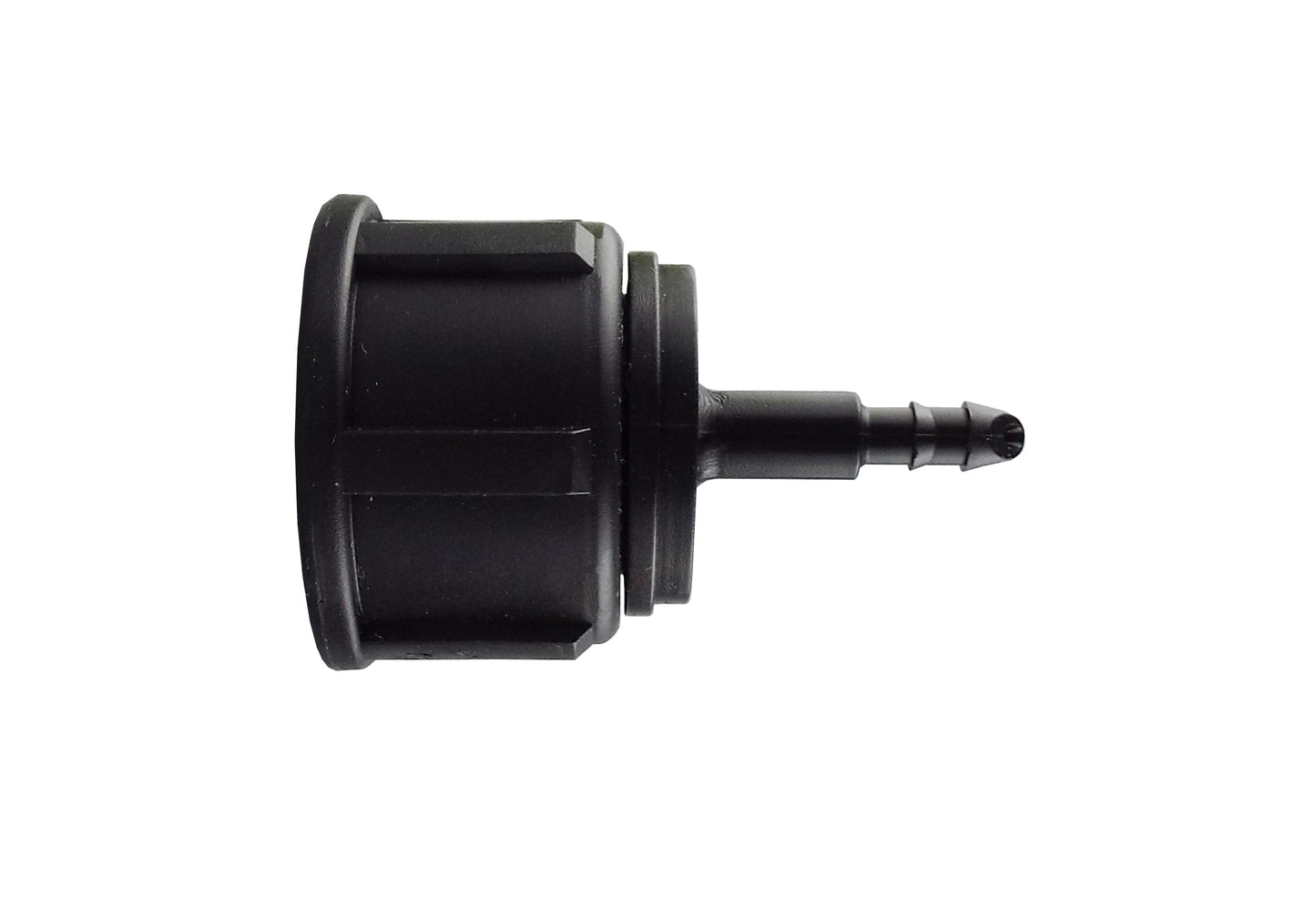 4-Way Valved Splitter Lime with Two Quick Connect and Two 4mm Barb Micro Outlets