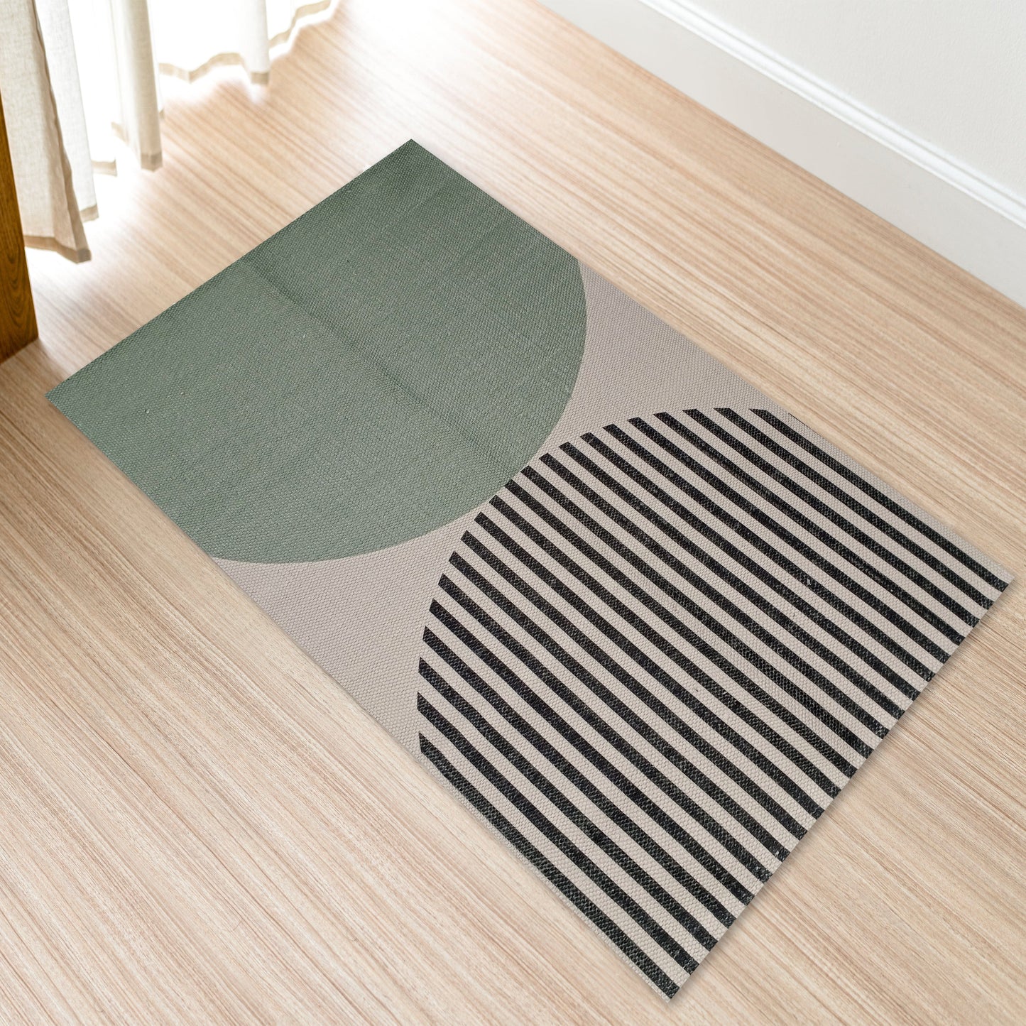 Printed Rug Amphi Colour Non Slip Soft Durable Floor Rug