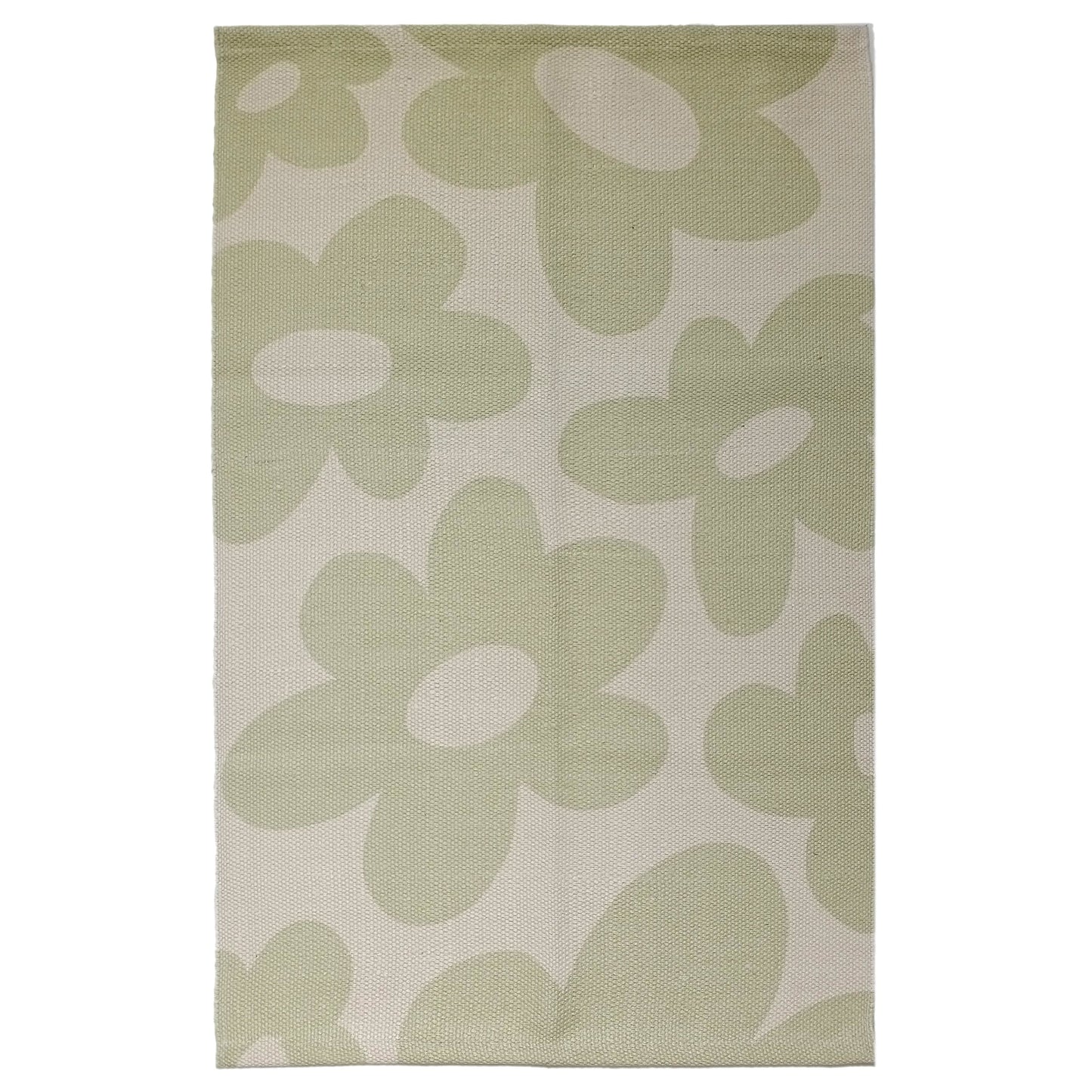 Printed Rug Jardin Design Modern Non Slip Soft Durable Floor Rug
