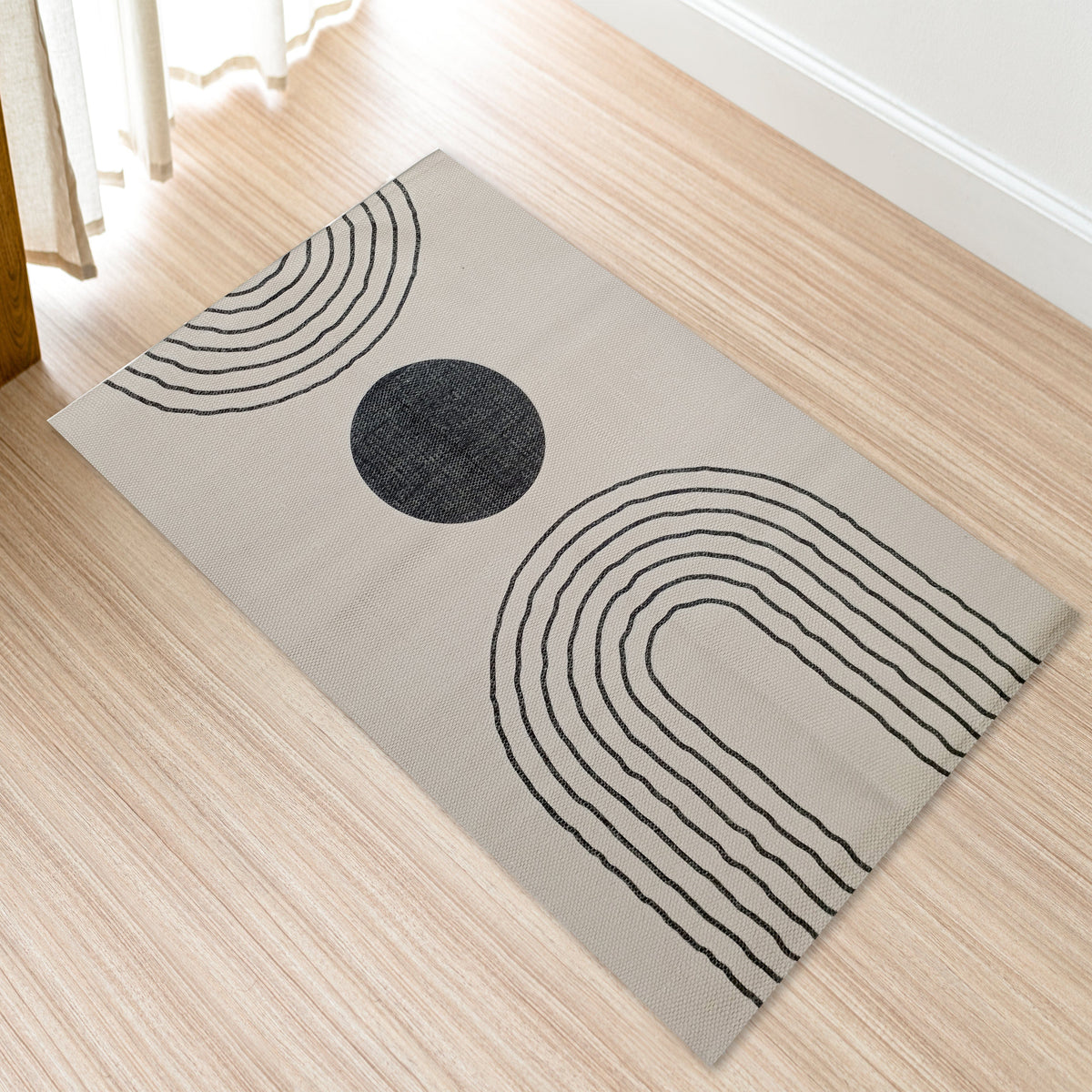Printed Rug Tuscany Design Non Slip Soft Durable Floor Rug