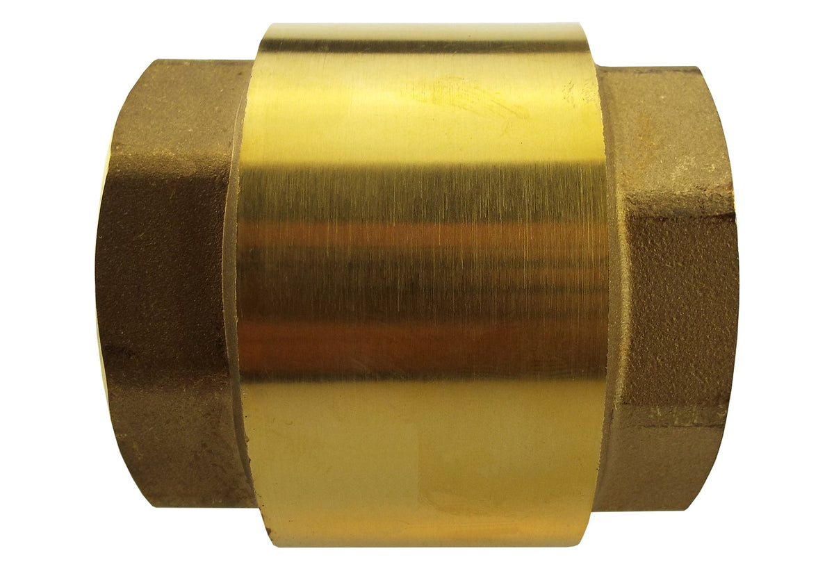 Brass Spring Check Valve Kit – Two Hose Tails, 13–50mm