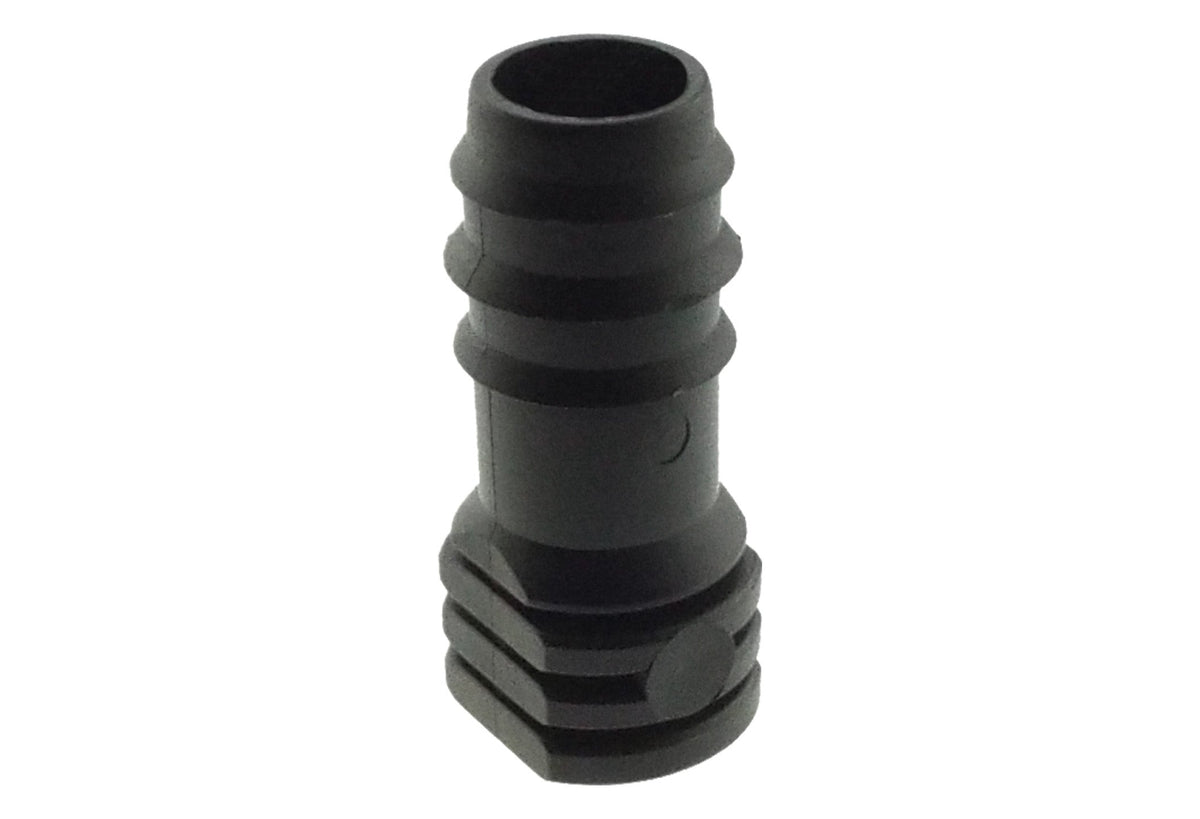 End Plug for 16mm Irrigation Pipe – Barbed Stop End