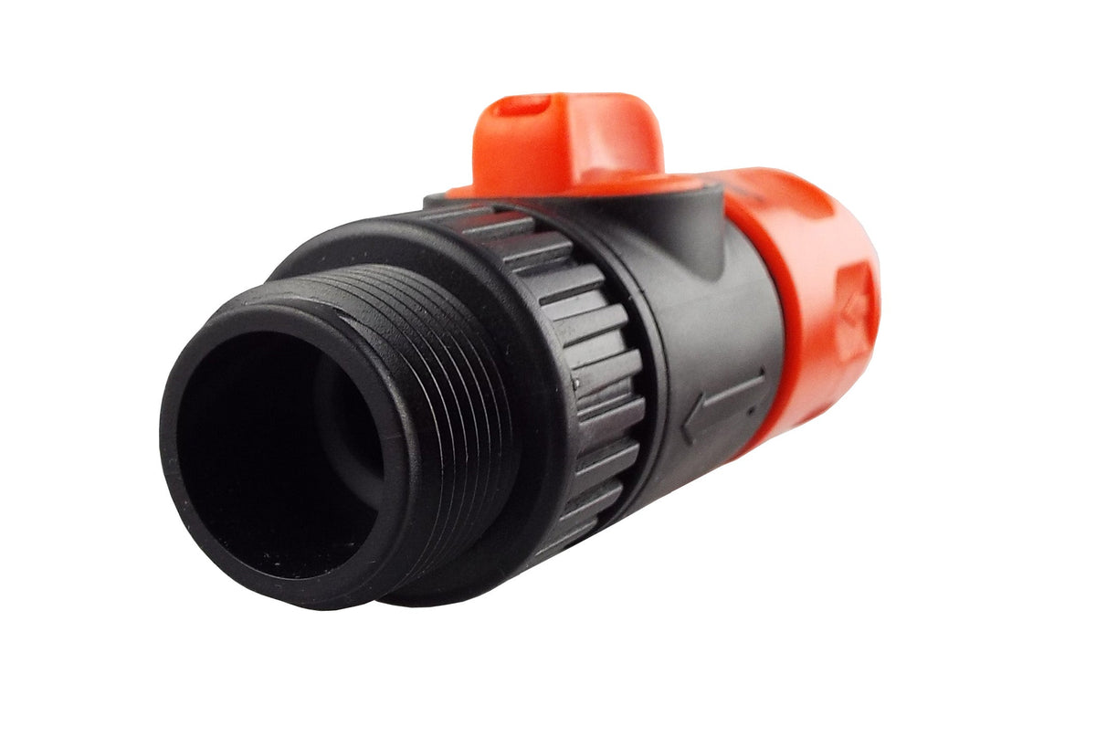 CostWise Hose Socket with Valve – ¾″ BSP Male Thread