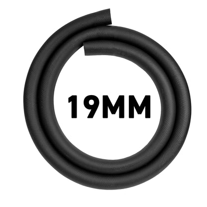 19mm Rubber Heater Hose – SAE J20 R3, 1m or 50m Coil; product design shown.