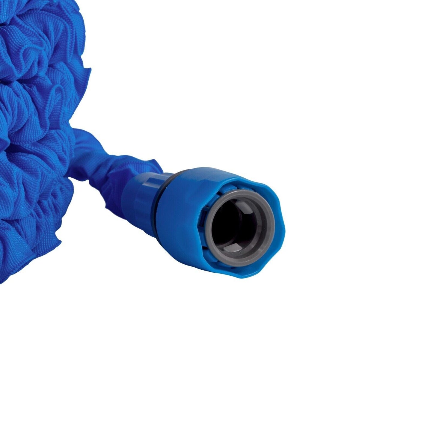 Heavy Duty Expandable Garden Water Hose Pipe With Sprayer, Blue