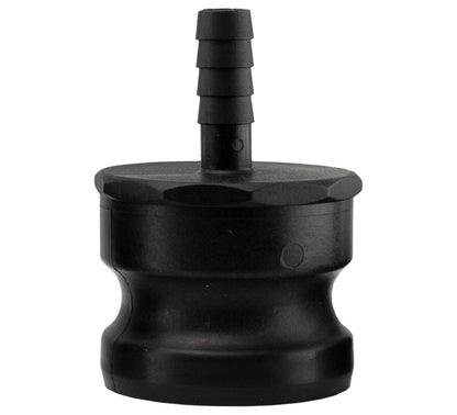 Camlock Type E Coupling Male Cam to Barb Hose Tail 1/2" - 4" Tank Adapter
