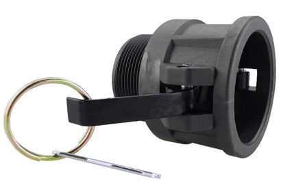 Camlock Type B Hose Coupling Female - BSP Male Cam Groove 1/2" - 4" Tank Adapter
