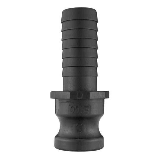 Camlock Type E Coupling Male Cam to Barb Hose Tail 1/2" - 4" Tank Adapter