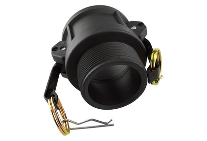 Camlock Type B Hose Coupling Female - BSP Male Cam Groove 1/2" - 4" Tank Adapter