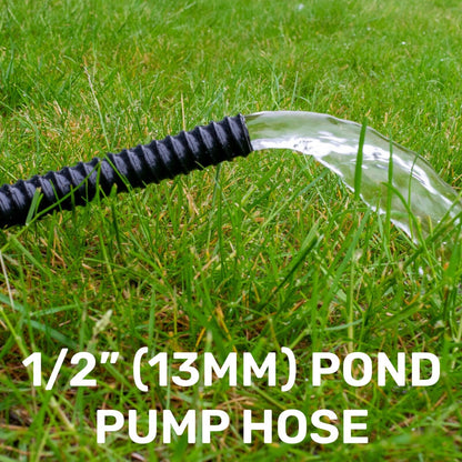 13mm Flexible Pond Hose Corrugated Koi Pipe (1/2") Tube