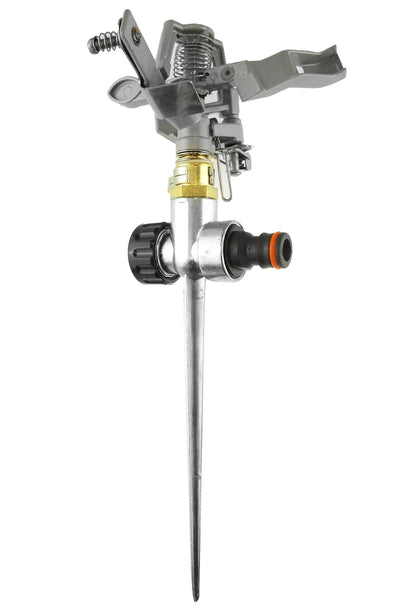 Pulsating Lawn Sprinkler Metal Spike