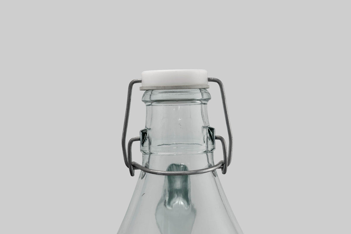 2 × 5L Glass Demijohns – Swing Tops & Airlocks