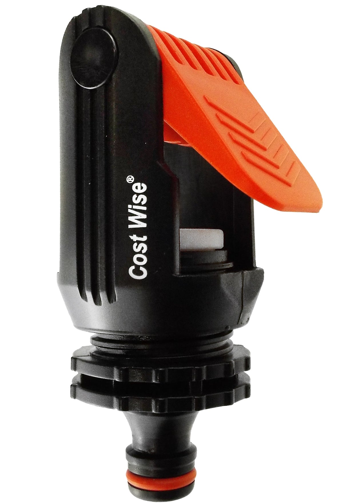 CostWise Kitchen Tap to Hose Adapter – Orange Lever Clamp