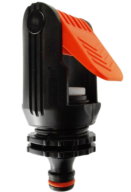 Kitchen Tap to Hose Adapter – Red Lever Clamp