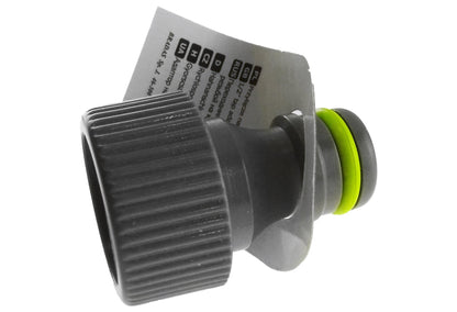 Lime ½″ BSP Female Tap Adapter – Quick-Connect Plug