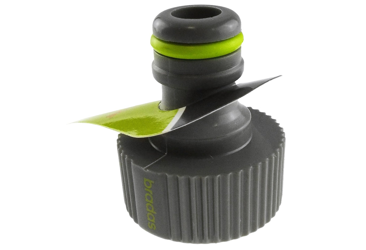 Lime ½″ BSP Female Tap Adapter – Quick-Connect Plug
