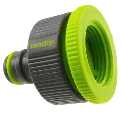 Lime ¾ / ½″ BSP Female Tap Adapter – Quick-Connect Plug