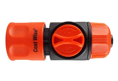Hose Connector with Integrated Valve