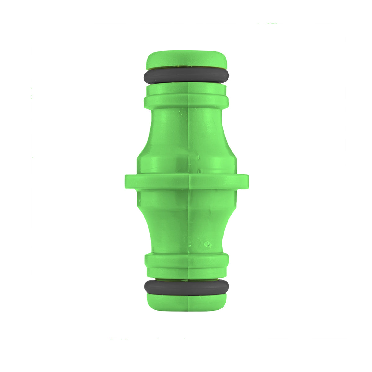 Green Double-Male Quick Hose Joiner – Slim Profile
