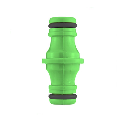 Green Double-Male Quick Hose Joiner – Slim Profile