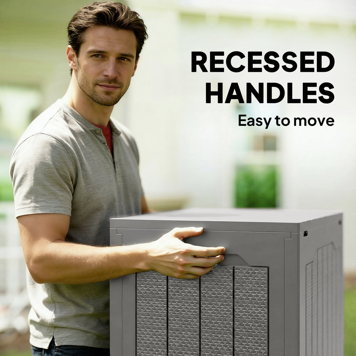 93L Plastic Garden Outdoor Storage Box