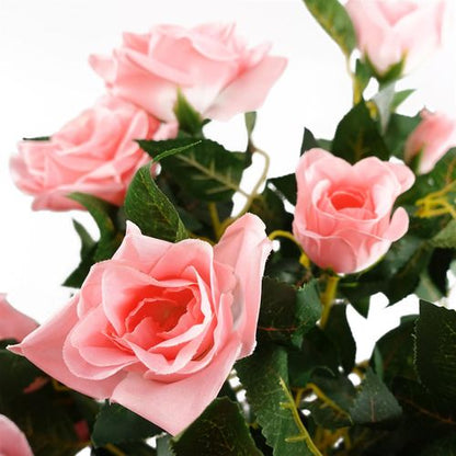 Artificial Pink Rose Tree Twisted Vine 90cm