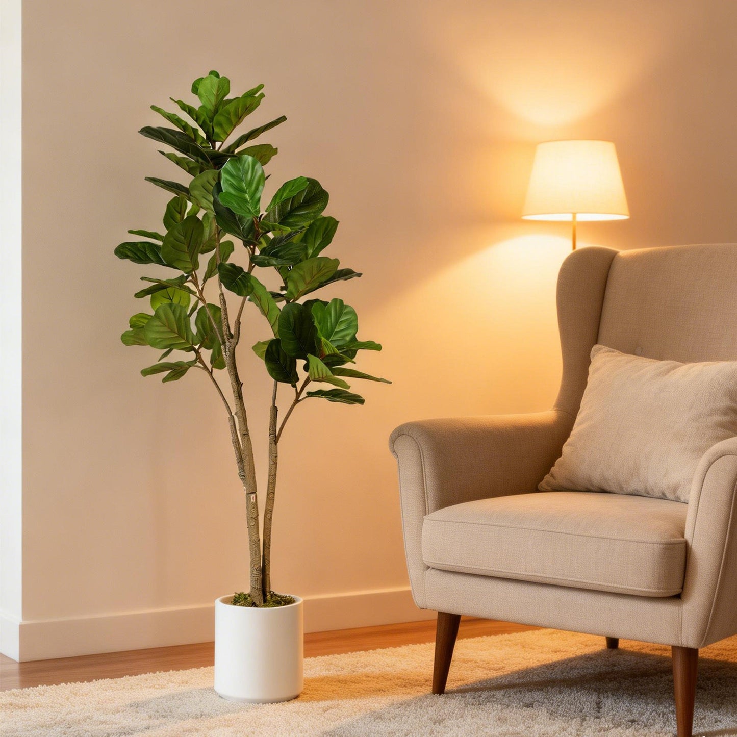 Artificial Ficus Tree - Green 150cm