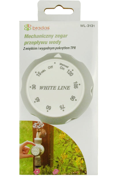 White Line Mechanical Water Timer – Up to 2 Hours