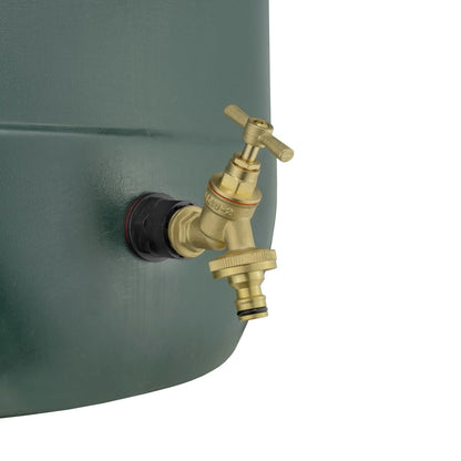 ½″ BSP Water Butt Kit with Brass Bib Tap & Quick Outlet