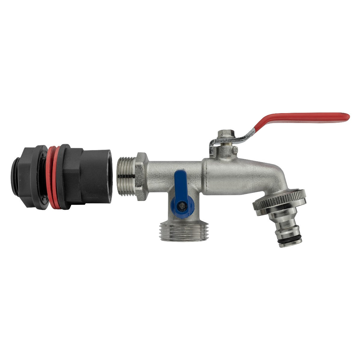 ½″ Water Butt Kit – Double-Outlet Tap & Cutter