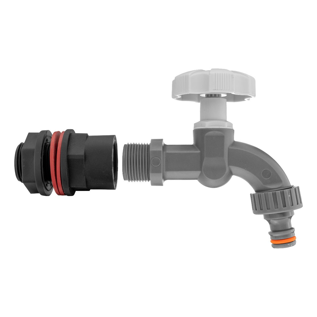 ½″ Water Butt Kit – Grey Dial Tap & Cutter