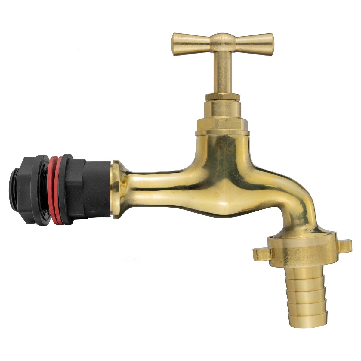 ½″ Water Butt Kit – 13mm Polished Brass Tap & Cutter